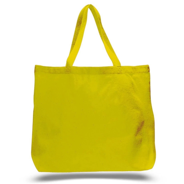 12 oz. Extra Large Grocery Cotton Tote Bag 20"x15"x5" - 12 oz. Extra Large Grocery Cotton Tote Bag 20"x15"x5" - Image 25 of 26