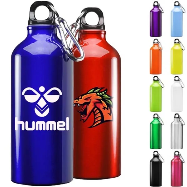 20 oz. Aluminum Sports Bottle w/ Carabiner - 20 oz. Aluminum Sports Bottle w/ Carabiner - Image 1 of 29