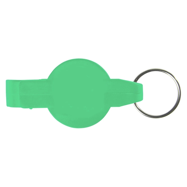 Round Bottle Opener Beverage Wrench Keychain - Round Bottle Opener Beverage Wrench Keychain - Image 12 of 16