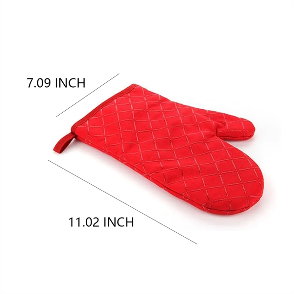 Non-Slip Printed Heat Resistant Waterproof Oven Mitts Glove - Non-Slip Printed Heat Resistant Waterproof Oven Mitts Glove - Image 1 of 3