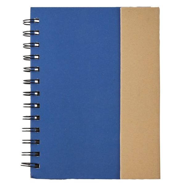 Eco Magnetic Notebook with Sticky Notes & Pen - Eco Magnetic Notebook with Sticky Notes & Pen - Image 9 of 11