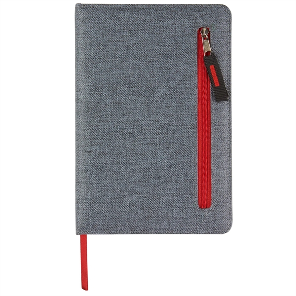 6" x 8" Zip-It Journal Notebook - 6" x 8" Zip-It Journal Notebook - Image 6 of 6