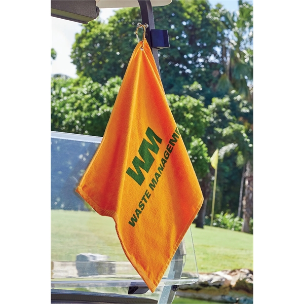 Turkish Signature Ultraweight Golf Towel  16" x 25" - Turkish Signature Ultraweight Golf Towel  16" x 25" - Image 13 of 13