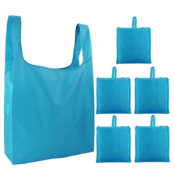 Folding Reusable Grocery Tote Bags - Folding Reusable Grocery Tote Bags - Image 1 of 5