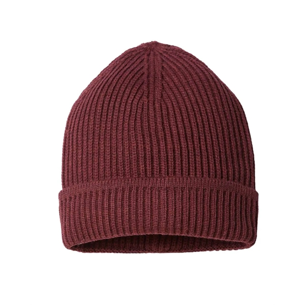 Atlantis Headwear Sustainable Finish Edge Cuffed Beanie - Atlantis Headwear Sustainable Finish Edge Cuffed Beanie - Image 11 of 18