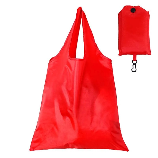 Polyester Folding Shopping Tote Bag - Polyester Folding Shopping Tote Bag - Image 4 of 7