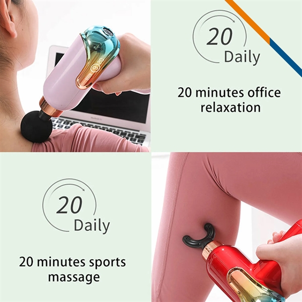 Nisho Mini Massage Gun - Nisho Mini Massage Gun - Image 1 of 7
