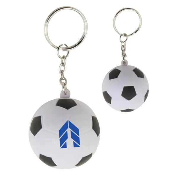 Sports Ball Stress Reliever Keychain - Sports Ball Stress Reliever Keychain - Image 1 of 4