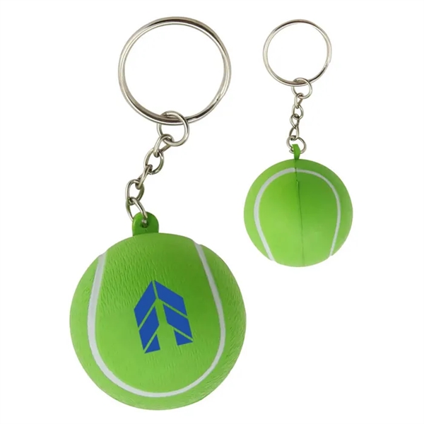 Sports Ball Stress Reliever Keychain - Sports Ball Stress Reliever Keychain - Image 2 of 4