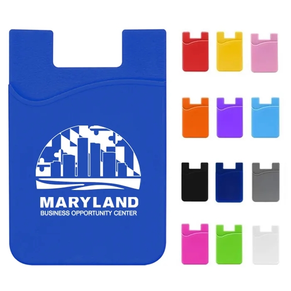 Silicone Cell Phone Wallet - Silicone Cell Phone Wallet - Image 0 of 15