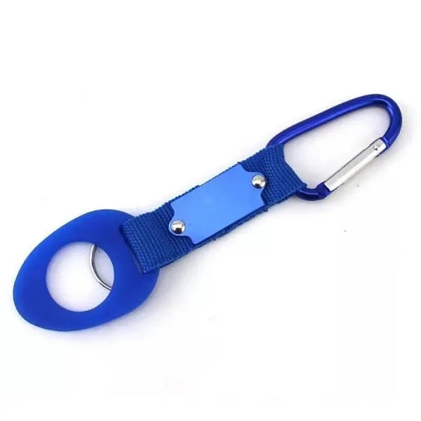 Bottle Holder w/ Key Ring & Carabiner - Bottle Holder w/ Key Ring & Carabiner - Image 3 of 5