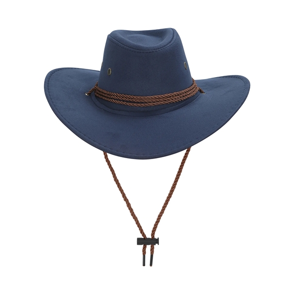 Suede Cowboy Hat - Suede Cowboy Hat - Image 3 of 5