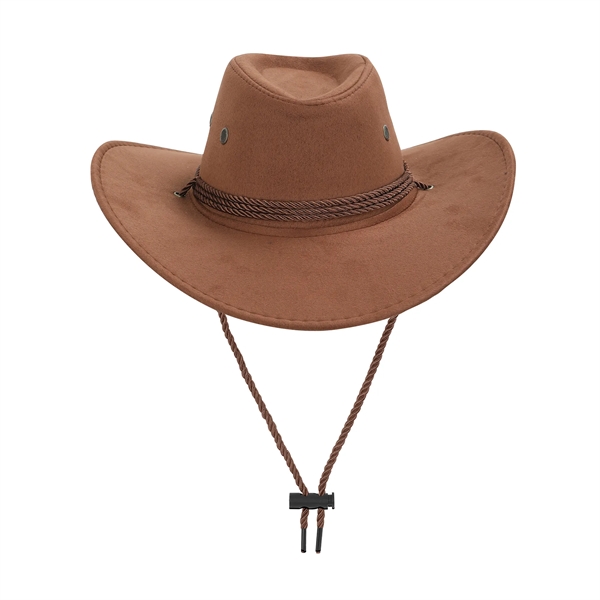 Suede Cowboy Hat - Suede Cowboy Hat - Image 4 of 5