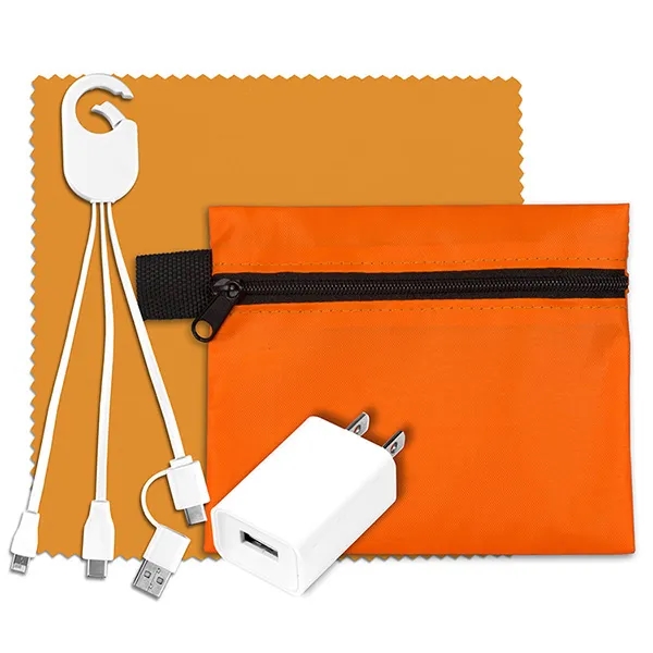Tech Home and Travel Kit w/ Cleaning Cloth / Wall Charger - Tech Home and Travel Kit w/ Cleaning Cloth / Wall Charger - Image 13 of 17