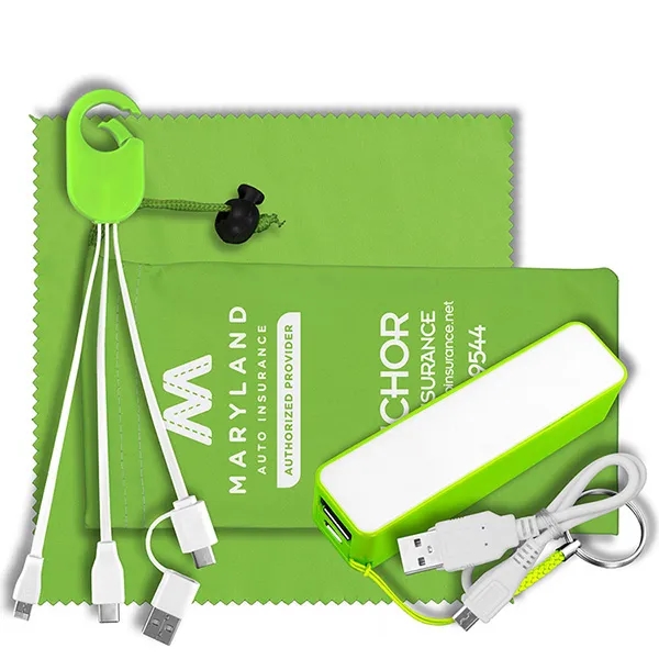 Charge Pouch Lux  Mobile Tech Home & Auto Charging Kit - Charge Pouch Lux  Mobile Tech Home & Auto Charging Kit - Image 7 of 12