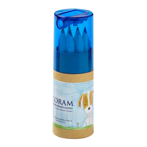 Colored Pencil Set in Tube with Sharpener - Colored Pencil Set in Tube with Sharpener - Image 6 of 10