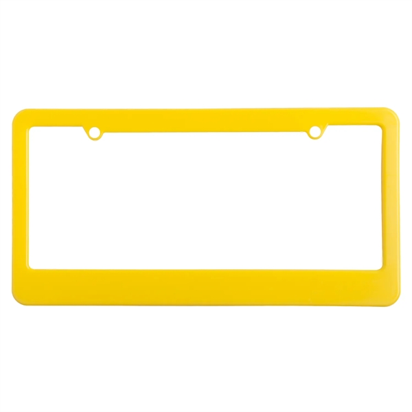 License Plate Frame (2 Holes - Straight Bottom) - License Plate Frame (2 Holes - Straight Bottom) - Image 10 of 10