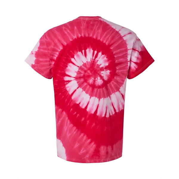 Dyenomite Multi-Color Spiral Tie-Dyed T-Shirt - Dyenomite Multi-Color Spiral Tie-Dyed T-Shirt - Image 73 of 74