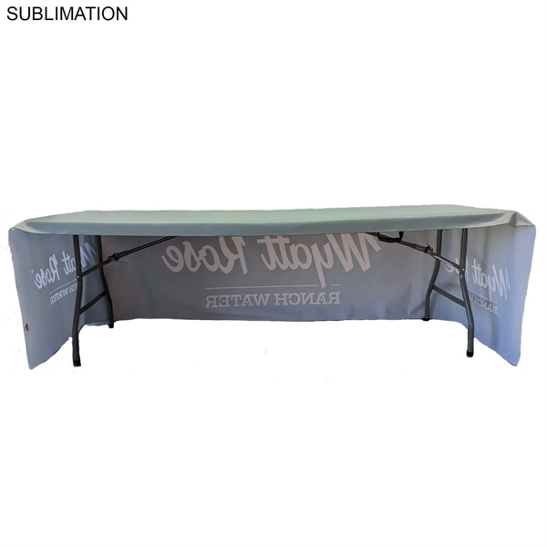 Sublimated PREMIUM Cloth for 8' table, Drape Style - Sublimated PREMIUM Cloth for 8' table, Drape Style - Image 2 of 5