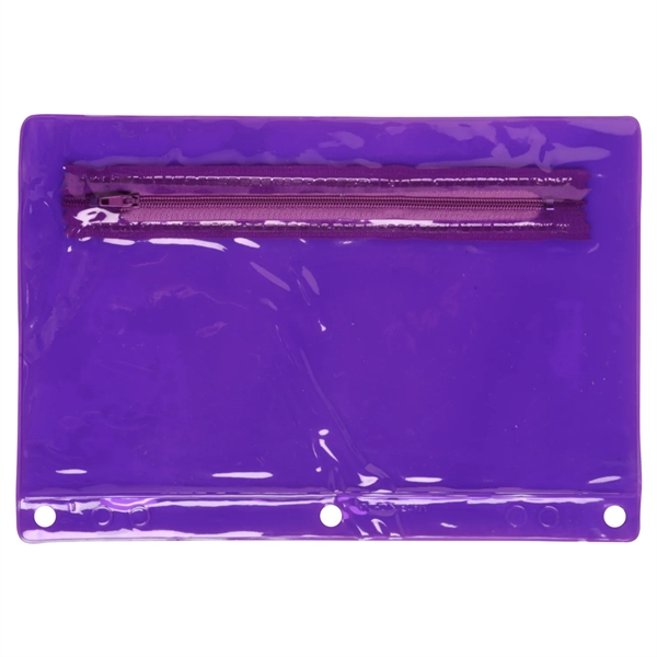 Translucent School Pencil Pouch - Translucent School Pencil Pouch - Image 9 of 10