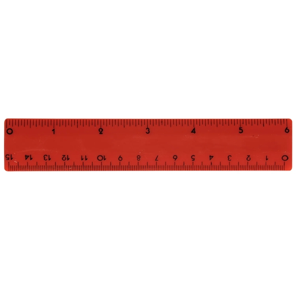 6" Plastic Ruler - 6" Plastic Ruler - Image 9 of 15