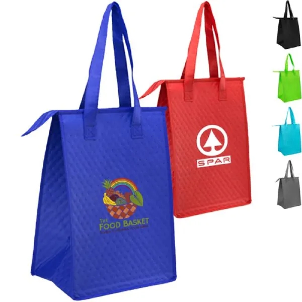 Non-Woven Lunch Cooler Tote Bag (9" x 13" x 6.5") - Non-Woven Lunch Cooler Tote Bag (9" x 13" x 6.5") - Image 0 of 14