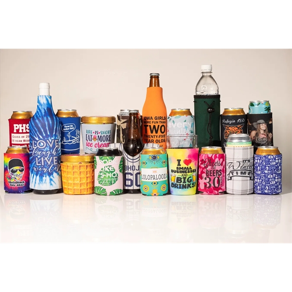 Full Color 16oz Foam Tall Can Coolie - Full Color 16oz Foam Tall Can Coolie - Image 6 of 8
