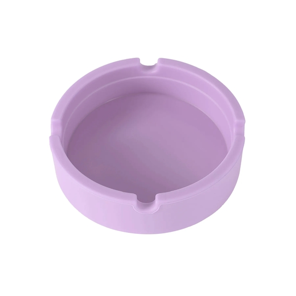 Round Silicone Ashtray - Round Silicone Ashtray - Image 4 of 5