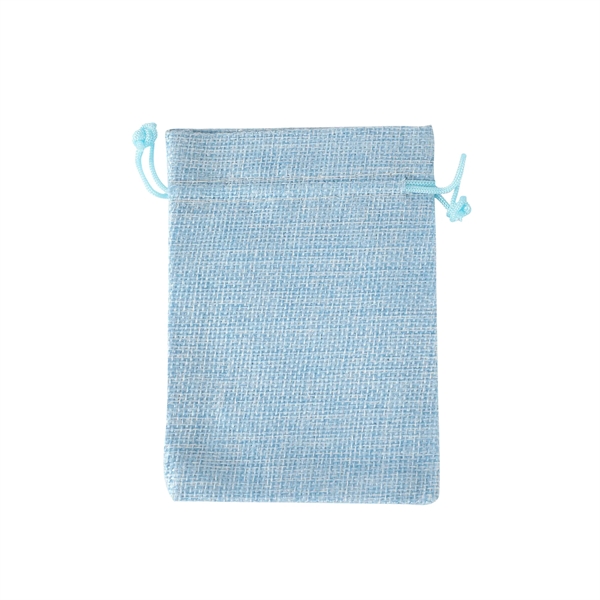 Linen Cotton  Bags with drawstring - Linen Cotton  Bags with drawstring - Image 5 of 6