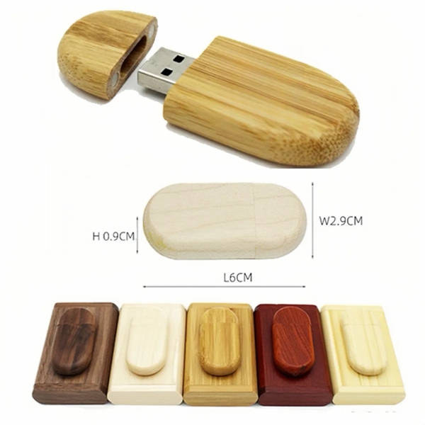 Wooden USB Flash Drive - Wooden USB Flash Drive - Image 0 of 5