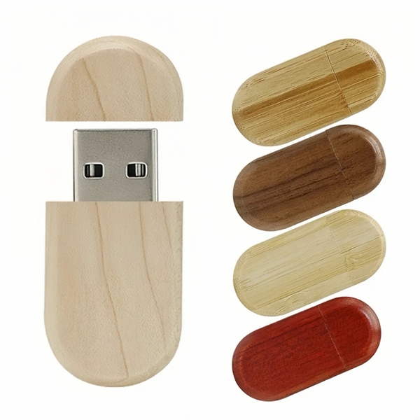 Wooden USB Flash Drive - Wooden USB Flash Drive - Image 3 of 5