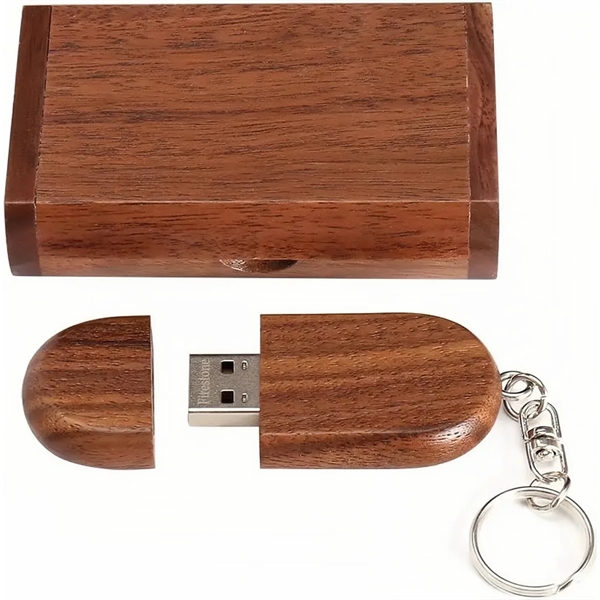 Wooden USB Flash Drive - Wooden USB Flash Drive - Image 4 of 5