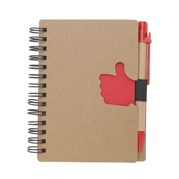 Hollow Colorful Finger Spiral Notebook - Hollow Colorful Finger Spiral Notebook - Image 3 of 3