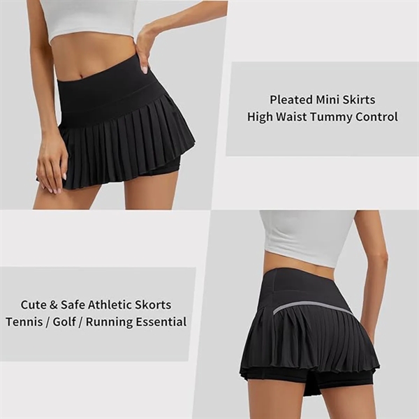 Women Tennis Golf Skirt - Women Tennis Golf Skirt - Image 3 of 5