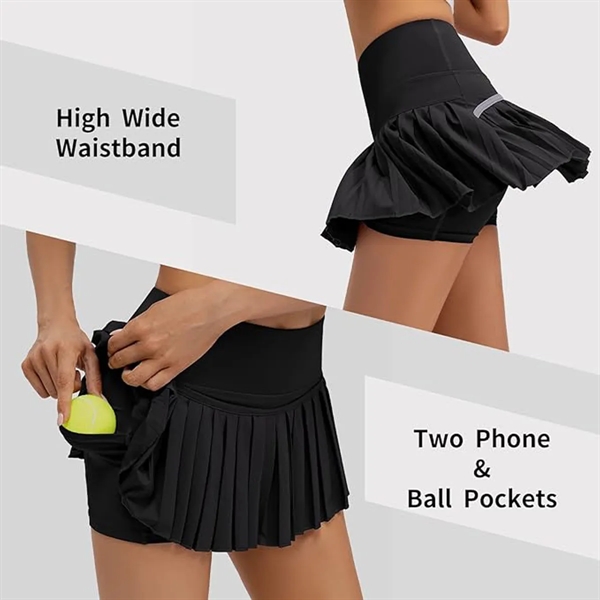 Women Tennis Golf Skirt - Women Tennis Golf Skirt - Image 4 of 5