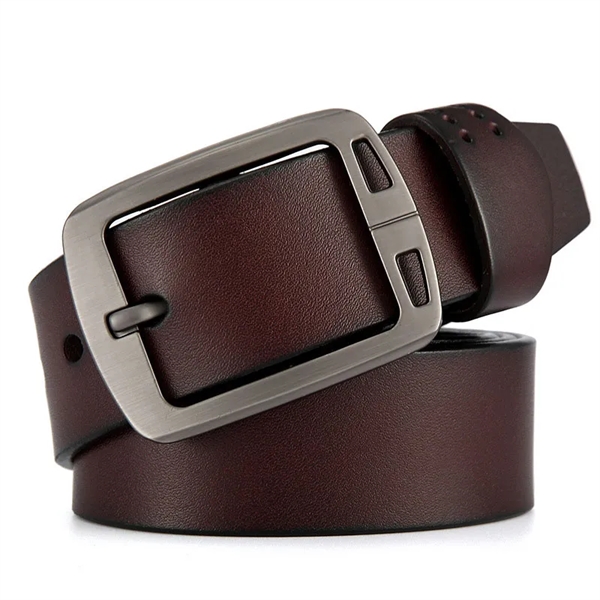 Mens Leather Casual Belt - Mens Leather Casual Belt - Image 1 of 3