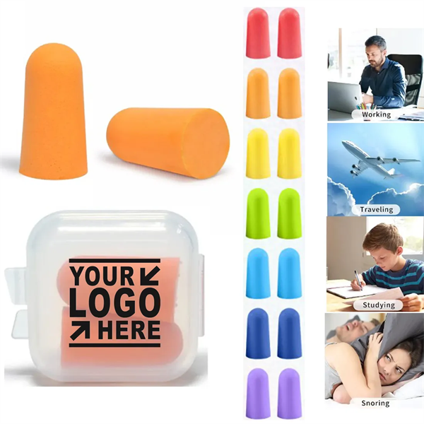 Soft Foam Ear Plugs - Soft Foam Ear Plugs - Image 0 of 3