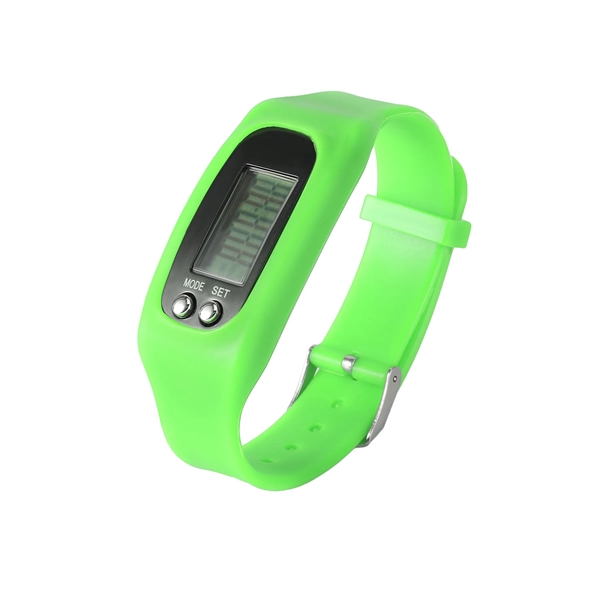 Silicone Wrist Pedometer - Silicone Wrist Pedometer - Image 4 of 6