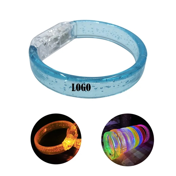 LED Bracelet Lights Up Toy Carnival Birthday Party Supplies - LED Bracelet Lights Up Toy Carnival Birthday Party Supplies - Image 0 of 2