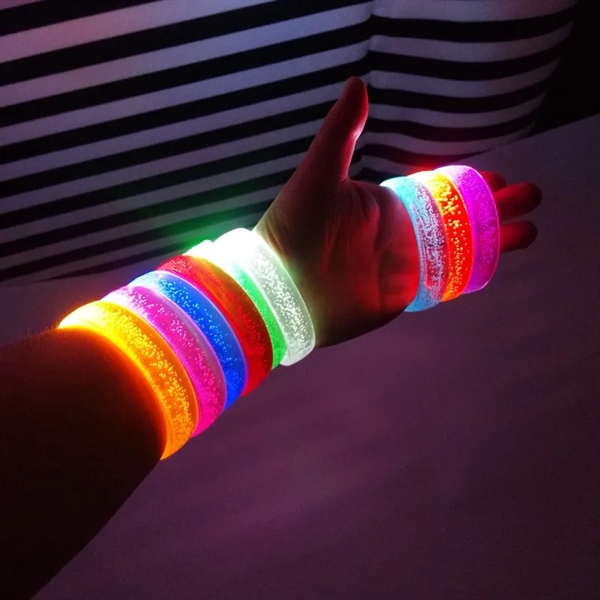 LED Bracelet Lights Up Toy Carnival Birthday Party Supplies - LED Bracelet Lights Up Toy Carnival Birthday Party Supplies - Image 2 of 2