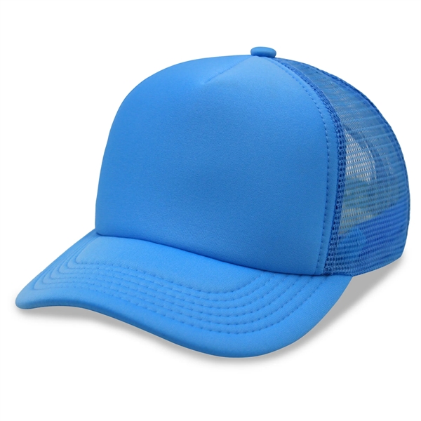 Foam Trucker Cap, 5 Panels,  Mesh Back, Snapback - Foam Trucker Cap, 5 Panels,  Mesh Back, Snapback - Image 37 of 47