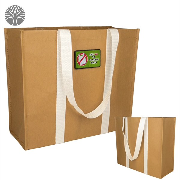 Washable Kraft Tote Bag - Washable Kraft Tote Bag - Image 0 of 0