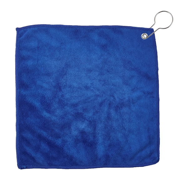 Microfiber Golf Towel with Hook - Microfiber Golf Towel with Hook - Image 6 of 6