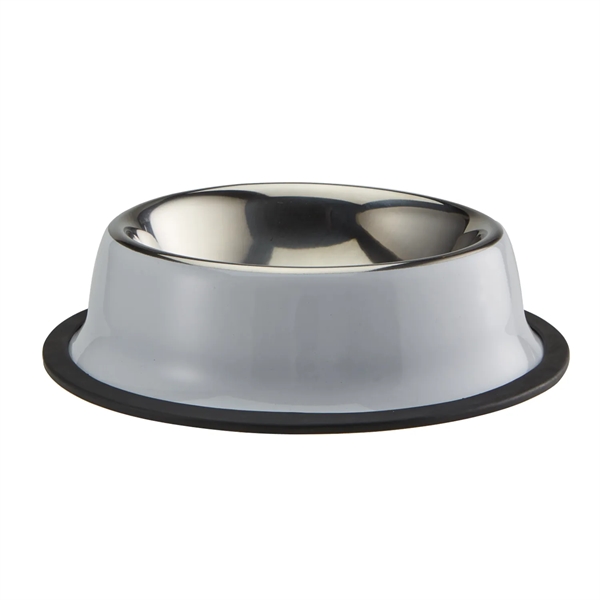 Medium Stainless Steel Pet Bowl - Medium Stainless Steel Pet Bowl - Image 8 of 8