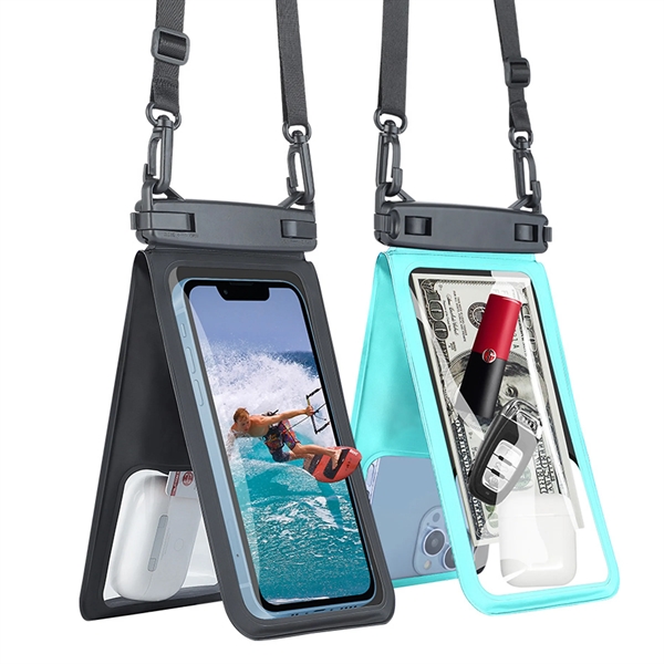 Double Space Waterproof Phone Pouch Case - Double Space Waterproof Phone Pouch Case - Image 0 of 3
