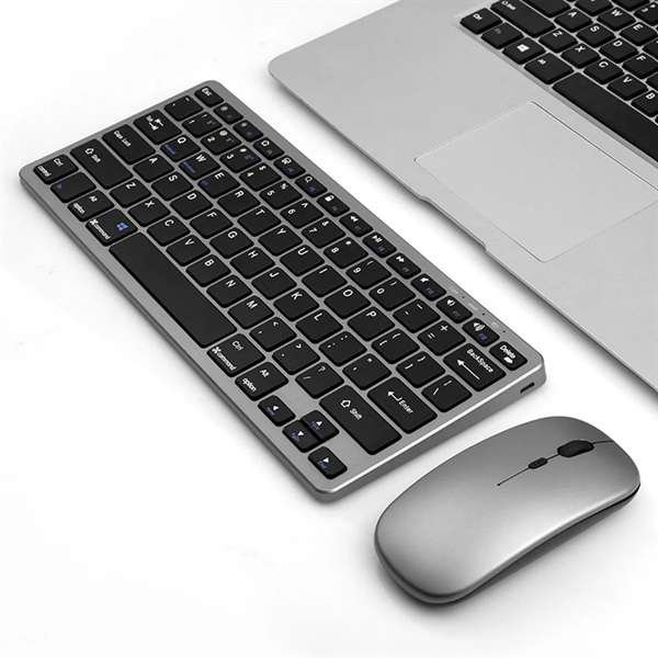 Rechargeable Compact Wireless Mouse Keyboard Set - Rechargeable Compact Wireless Mouse Keyboard Set - Image 2 of 3