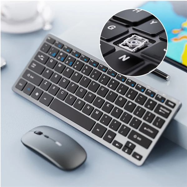 Rechargeable Compact Wireless Mouse Keyboard Set - Rechargeable Compact Wireless Mouse Keyboard Set - Image 3 of 3