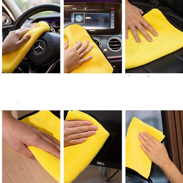 Double-Sided Coral Fleece Car Wash Towel - Double-Sided Coral Fleece Car Wash Towel - Image 1 of 2