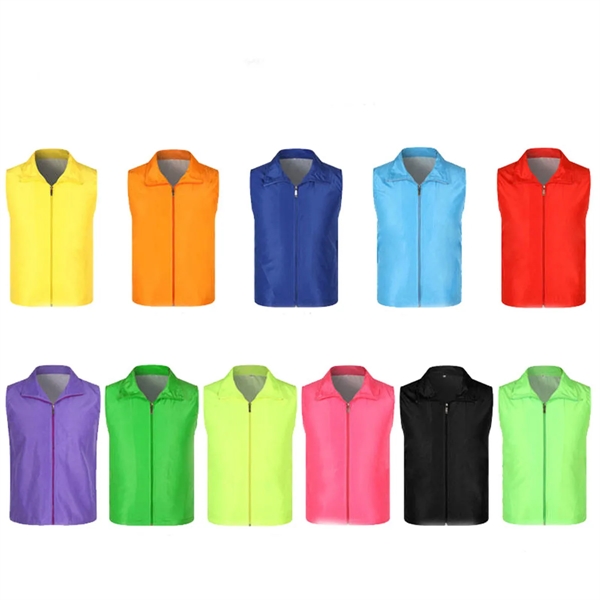 Volunteer Service & Advertising Vest Custom - Volunteer Service & Advertising Vest Custom - Image 1 of 3