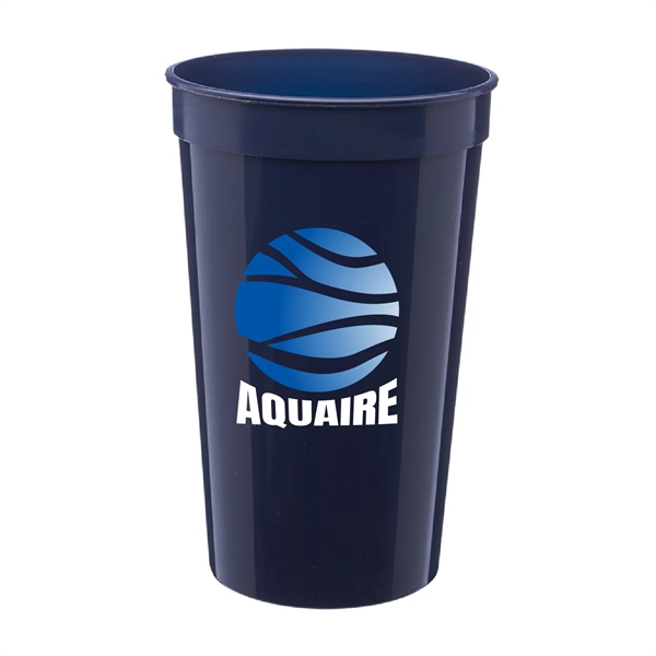 22 oz. Fantastic Plastic Stadium Cups (Full Color) - 22 oz. Fantastic Plastic Stadium Cups (Full Color) - Image 1 of 3